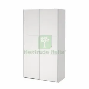 Armadio Como 2A Scorr. CM 118,5X66,6X220,4 Bianco — Arredo — rif. FERX.512652