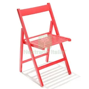 4PZ Sedia Pieghevole Liberty Rosso — Arredo — rif. FERX.512720