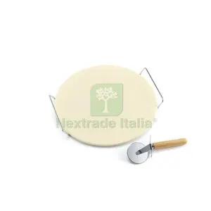 PIETRA P/PIZZA D 33CM C/ROTELLA TAGLIAPIZZA — Tempo libero outdoor — rif. FERX.512726 PIETRA P/PIZZA D 33CM C/ROTELLA TAGLIAPIZZA — Tempo libero outdoor — rif. FERX.512726