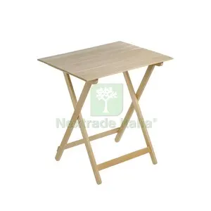 TAVOLO LEGNO PIEGHEVOLE 80X60XH73CM NATURALE — Sanitari e ceramiche — rif. FERX.512773 TAVOLO LEGNO PIEGHEVOLE 80X60XH73CM NATURALE — Sanitari e ceramiche — rif. FERX.512773