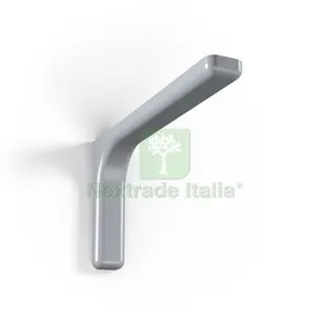 REGGIMENSOLA LEONARDO 180 MM ARGENTO CF 2 PZ — Ferramenta per legno e mobili — rif. FERX.512795