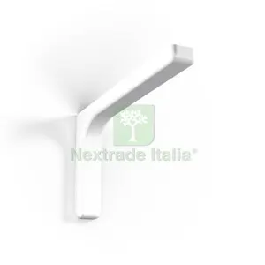 Reggimensola Leonardo 180 MM Bianco CF 2 PZ — Ferramenta per legno e mobili — rif. FERX.512798 Reggimensola Leonardo 180 MM Bianco CF 2 PZ — Ferramenta per legno e mobili — rif. FERX.512798
