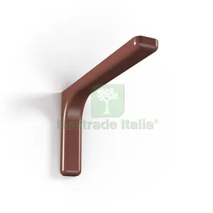 REGGIMENSOLA LEONARDO 240 MM MARRONE CF 2 PZ — Ferramenta per legno e mobili — rif. FERX.512808