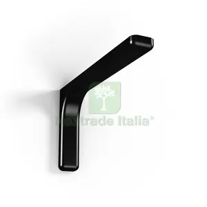 REGGIMENSOLA LEONARDO 120 MM NERO CF 2 PZ — Ferramenta per legno e mobili — rif. FERX.512809 REGGIMENSOLA LEONARDO 120 MM NERO CF 2 PZ — Ferramenta per legno e mobili — rif. FERX.512809