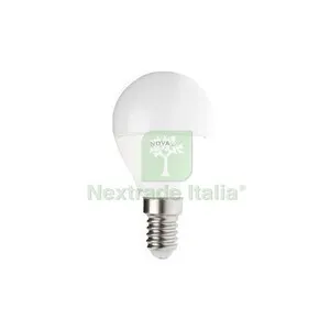 10PZ Nova Lampada LED Sfera E14 5,5W 3000K — Illuminazione — rif. FERX.512832