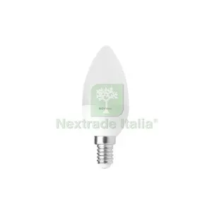 10PZ Nova Lampada LED Oliva E14 3W 6500K — Illuminazione — rif. FERX.512843