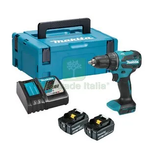 MAKITA TRAPANO C/PERC DHP490RTJ 18V LXT BRUSHLESS — Trapani e avvitatori — rif. FERX.512875