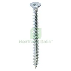 100PZ VITE TRUCIOLARE TSP 6X130MM ZINCATA — Pannelli e tavole in legno — rif. FERX.512915 100PZ VITE TRUCIOLARE TSP 6X130MM ZINCATA — Pannelli e tavole in legno — rif. FERX.512915