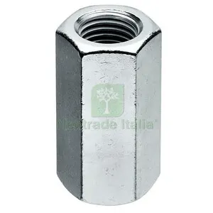 25PZ DADO ESAGONALE DI GIUNZIONE M 16X 60 ZN UNI5535 — Bulloni, dadi e rondelle — rif. FERX.513010 25PZ DADO ESAGONALE DI GIUNZIONE M 16X 60 ZN UNI5535 — Bulloni, dadi e rondelle — rif. FERX.513010