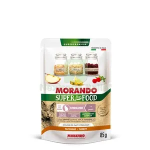 24PZ Cibo Gatto Morando S/Food STERIL.85 G Tacchino — Gatti — rif. FERX.513082
