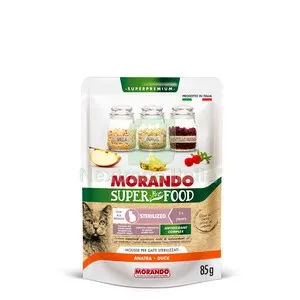 24PZ CIBO GATTO MORANDO S/FOOD STERIL.85 G ANATRA — Gatti — rif. FERX.513083