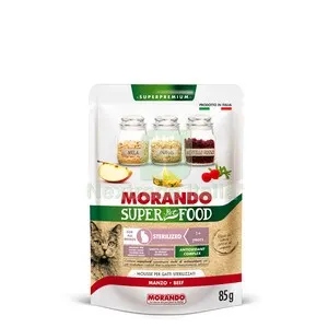 24PZ Cibo Gatto Morando S/Food STERIL.85 G Manzo — Gatti — rif. FERX.513084