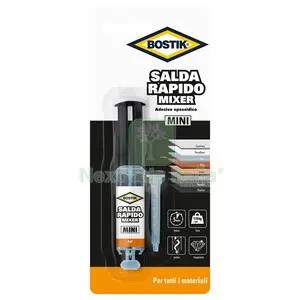 12PZ Bostik Salda Rapido Mixer 4 ML Blister — Adesivi e sigillanti — rif. FERX.513136 12PZ Bostik Salda Rapido Mixer 4 ML Blister — Adesivi e sigillanti — rif. FERX.513136
