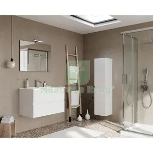 MOBILE BAGNO EASY 2C SOSPESO 80 BIANCO LUCIDO — Accessori bagno — rif. FERX.513145 MOBILE BAGNO EASY 2C SOSPESO 80 BIANCO LUCIDO — Accessori bagno — rif. FERX.513145