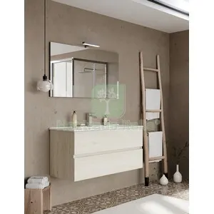 MOBILE BAGNO EASY 2C SOSPESO 100 ROVERE GHIACCIO — Accessori bagno — rif. FERX.513146 MOBILE BAGNO EASY 2C SOSPESO 100 ROVERE GHIACCIO — Accessori bagno — rif. FERX.513146
