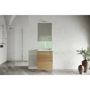 MOBILE BAGNO LISBONA 2C 60 ROVERE NATURALE — Accessori bagno — rif. FERX.513152 MOBILE BAGNO LISBONA 2C 60 ROVERE NATURALE — Accessori bagno — rif. FERX.513152
