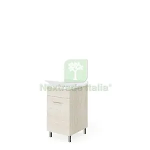 Lavatoio Legno 45X50 Rovere Ghiaccio — Arredo — rif. FERX.513160