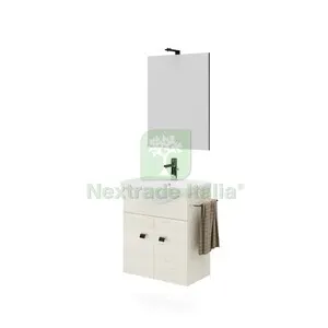 MOBILE BAGNO ZAFFIRO 2A 55 ROVERE GHIACCIO — Accessori bagno — rif. FERX.513186 MOBILE BAGNO ZAFFIRO 2A 55 ROVERE GHIACCIO — Accessori bagno — rif. FERX.513186