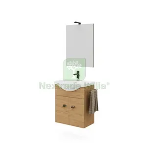 MOBILE BAGNO ZAFFIRO 2A 55 ROVERE NATURALE — Accessori bagno — rif. FERX.513188 MOBILE BAGNO ZAFFIRO 2A 55 ROVERE NATURALE — Accessori bagno — rif. FERX.513188