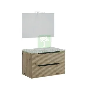 MOBILE BAGNO COMFORT 2C DOGATO 80 ROVERE ORO — Accessori bagno — rif. FERX.513200 MOBILE BAGNO COMFORT 2C DOGATO 80 ROVERE ORO — Accessori bagno — rif. FERX.513200