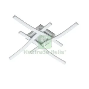 Plafoniera LED Tratti 20W 4000K 2700LM Silver 4L — Illuminazione — rif. FERX.513233