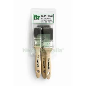 6PZ KIT PENNELLESSA P/ACQUA MANICO LEGNO 30-40-50 3PZ — Pennelli e rulli — rif. FERX.513240 6PZ KIT PENNELLESSA P/ACQUA MANICO LEGNO 30-40-50 3PZ — Pennelli e rulli — rif. FERX.513240