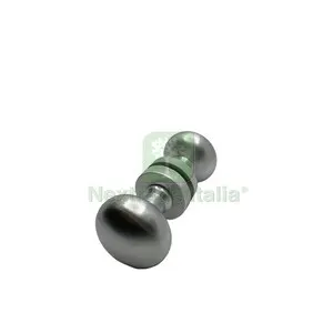 Pomolo Accoppiato Minori D 55 MM Cromo Satinato — Maniglie e pomelli — rif. FERX.513246