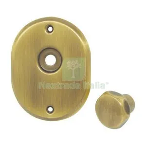 Pomolo C/Bocchetta per Cilindro a Codolo Oro — Serrature e cilindri — rif. FERX.513250