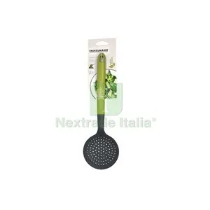 6PZ Schiumarola Nylon Oliva — Casalinghi e organizzazione — rif. FERX.513365