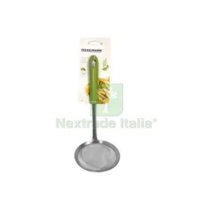 6PZ SCHIUMAROLA A RETE ACCIAIO INOX OLIVA — Bulloni, dadi e rondelle — rif. FERX.513382
