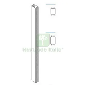 ZAF PIANTANA BIFACC GONDOLA 9XH140CM GRIGIA — Attrezzi da giardino — rif. FERX.513530