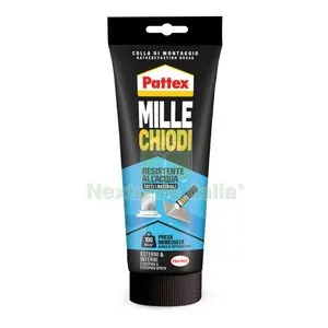 12PZ Pattex Millechiodi Resistente Allacqua 142 G Tubo — Chiodi e graffe — rif. FERX.513533