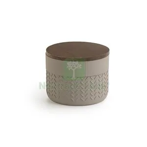 GEDY THEA CONTENITORE GRIGIO/NATURALE SCURO — Casalinghi e organizzazione — rif. FERX.513604