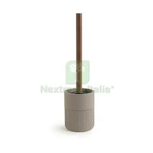 Gedy Thea Portascopino Grigio/Naturale Scuro — Accessori bagno — rif. FERX.513610 Gedy Thea Portascopino Grigio/Naturale Scuro — Accessori bagno — rif. FERX.513610