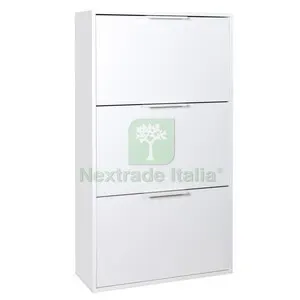 Scarpiera 3A Doppia 119,4X24,8X65CM Bianco — Arredo — rif. FERX.513688