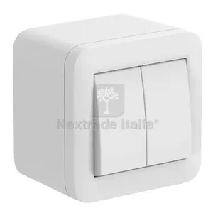 Cassetta Fixa da Parete P/INT. 2 Deviatori BCA — Casalinghi e organizzazione — rif. FERX.513824 Cassetta Fixa da Parete P/INT. 2 Deviatori BCA — Casalinghi e organizzazione — rif. FERX.513824