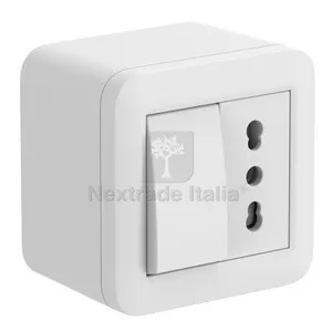 CASSETTA FIXA DA PARETE P/INT. 1 BIP+DEVIAT. BCA — Casalinghi e organizzazione — rif. FERX.513826 CASSETTA FIXA DA PARETE P/INT. 1 BIP+DEVIAT. BCA — Casalinghi e organizzazione — rif. FERX.513826