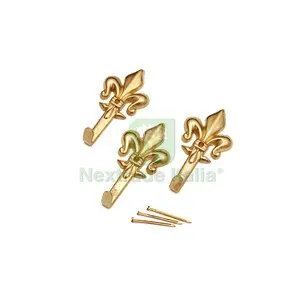 12CF Gancio P/Quadro Giglio 47 MM Oro BL 3 PZ — Viti — rif. FERX.514060