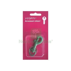 PORTACHIAVI MOSCHETTONE GIREVOLE 60 MM BL 1 PZ — Ganci, moschettoni e anelli — rif. FERX.514068 PORTACHIAVI MOSCHETTONE GIREVOLE 60 MM BL 1 PZ — Ganci, moschettoni e anelli — rif. FERX.514068