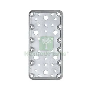 20PZ C Piastra Diritta Acciaio Zincato 90X180 MM — Arredo — rif. FERX.514130