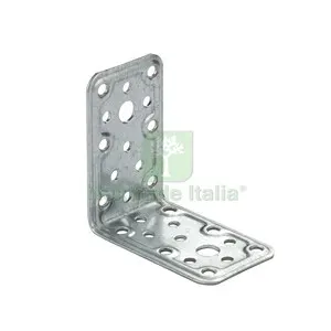 25PZ C Piastra Angolare Acciaio Zincato 50X100X100 MM — Arredo — rif. FERX.514138