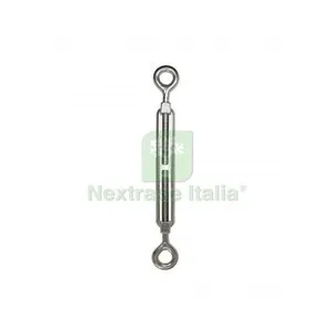 10PZ TENDITORE DUE OCCHI ACCIAIO INOX AISI 316 M8 — Accessori recinzione — rif. FERX.514240 10PZ TENDITORE DUE OCCHI ACCIAIO INOX AISI 316 M8 — Accessori recinzione — rif. FERX.514240