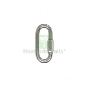 30PZ MAGLIA DI GIUNZIONE INOX AISI 316 D 6 MM — Viti — rif. FERX.514250
