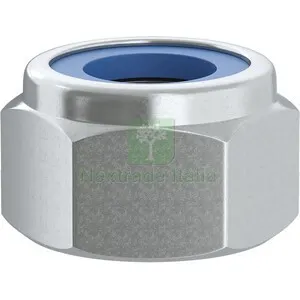 200PZ DADO AUTOBLOCCANTE ESAGON. BASSO M 12 ZN UNI7474 — Bulloni, dadi e rondelle — rif. FERX.514260