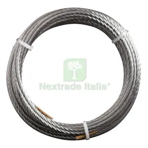 Fune Acciaio Commerciale 72F D 4 MM CF 10 M — Fili, cavetti e catene metalliche — rif. FERX.514397 Fune Acciaio Commerciale 72F D 4 MM CF 10 M — Fili, cavetti e catene metalliche — rif. FERX.514397