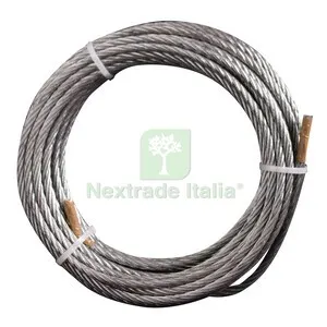 FUNE ACCIAIO COMMERCIALE 72F D 5 MM CF 10 M — Fili, cavetti e catene metalliche — rif. FERX.514399 FUNE ACCIAIO COMMERCIALE 72F D 5 MM CF 10 M — Fili, cavetti e catene metalliche — rif. FERX.514399