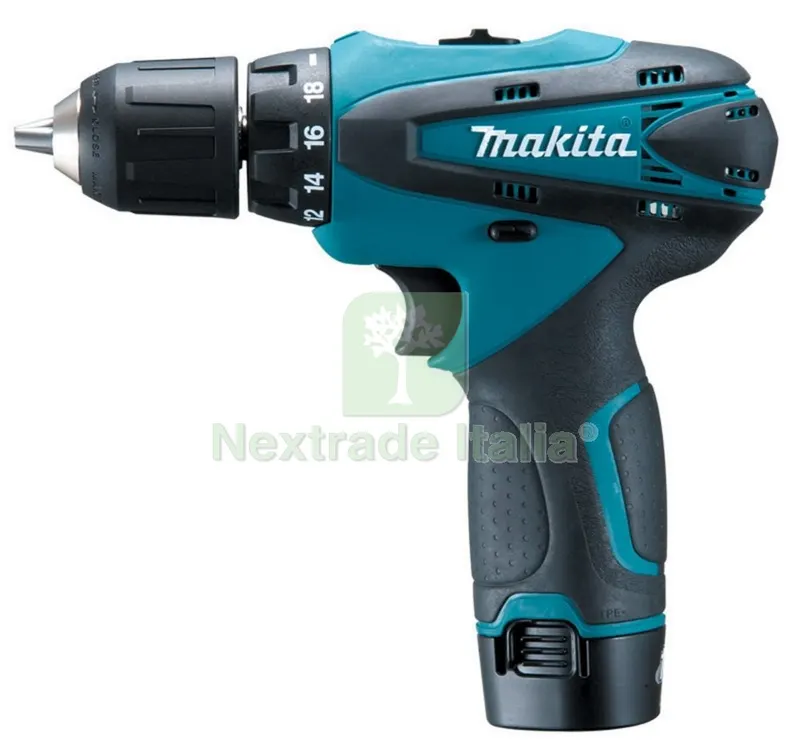 Makita Trapano 10,8V-LI con 2 Battenti DF330DWE — Trapani e avvitatori — rif. FERX.5144 Makita Trapano 10,8V-LI con 2 Battenti DF330DWE — Trapani e avvitatori — rif. FERX.5144