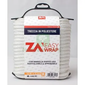 Fune Poliestere 10 MM CF 20 M Bianco — Arredo — rif. FERX.514409