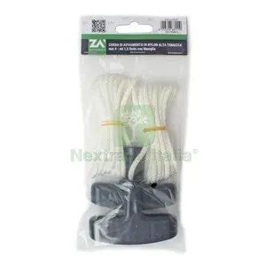 FUNE AVVIAMENTO D 4 MM C/MANIGLIE CF 1,5 M — Ricambi e accessori macchine da giardino — rif. FERX.514415 FUNE AVVIAMENTO D 4 MM C/MANIGLIE CF 1,5 M — Ricambi e accessori macchine da giardino — rif. FERX.514415