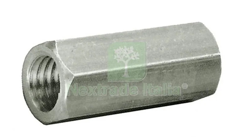 5SCATOLE SC Manicotti Acciaio Zincato MM.40XMA8 4 PZ — Bulloni, dadi e rondelle — rif. FERX.51444 5SCATOLE SC Manicotti Acciaio Zincato MM.40XMA8 4 PZ — Bulloni, dadi e rondelle — rif. FERX.51444